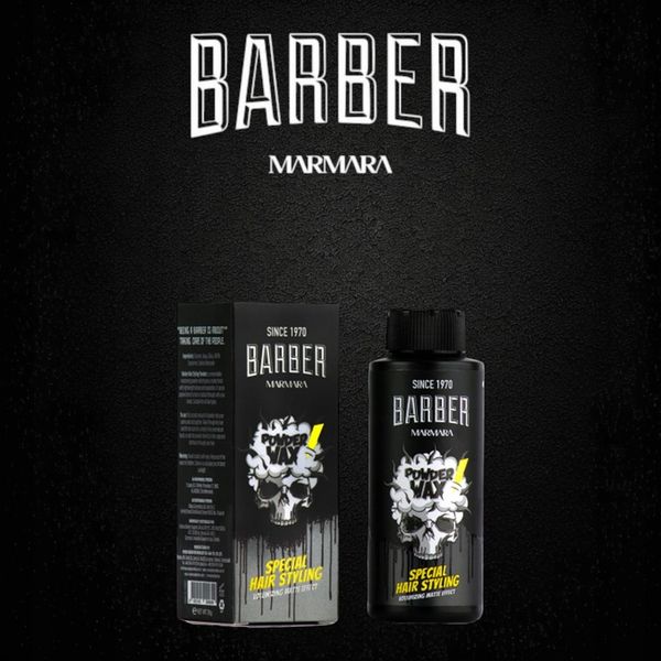 MARMARA BARBER Power Wax Puder do włosów 20g zdjęcie 4