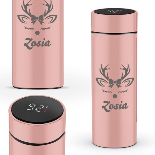 KUBEK termiczny z TERMOMETREM i GRAWEREM na ŚWIĘTA dla NIEJ na Arena.pl