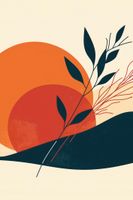 Plakat 20x30cm Zmierzch w Ciszy