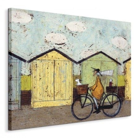 Sam Toft Off For A Breakfast - Obraz na płótnie 50x40 cm na Arena.pl