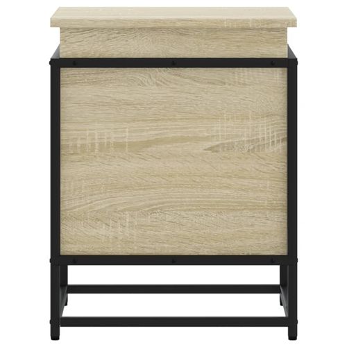 Skrzynia z pokrywą, dąb sonoma, 40x40x51,5 cm na Arena.pl