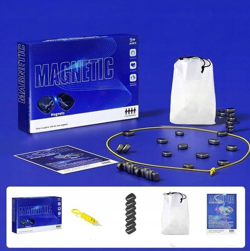 Magnetyczna gra w szachy -planszowa gra strategiczna dla dzieci i dorosłych na Arena.pl