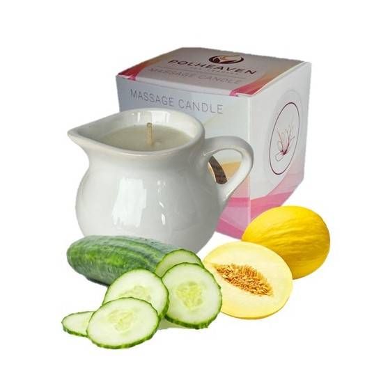 Świeca do masażu Melon & Ogórek zdjęcie 1
