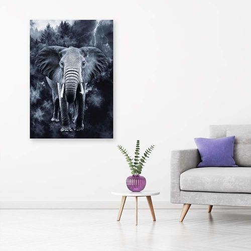 Deco Panel, Słoń na tle natury 70x100 na Arena.pl