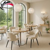 Krzesło Tapicerowane KL-1 Jasny Beż Piano 02