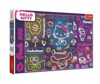 PUZZLE 500 NEON HELLO KITTY 37523