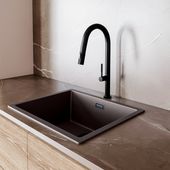 Zlewozmywak AURILIO 60.1 DARK CHOCOLATE Clean Tech