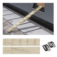 DRABINKA DREWNIANA SCHODY DLA KOTA 3,6M + ZACISK