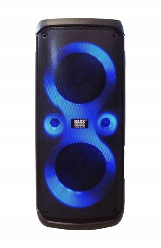 KOLUMNA GŁOŚNIKOWA PRZENOŚNA KARAOKE BLUETOOTH USB AKUM SUPER JAKOŚĆ MOCNA na Arena.pl