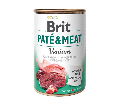 Brit Pate & Meat Dziczyzna 400g na Arena.pl