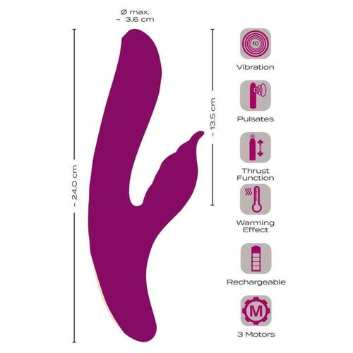 javida - 4 function vibrator na Arena.pl