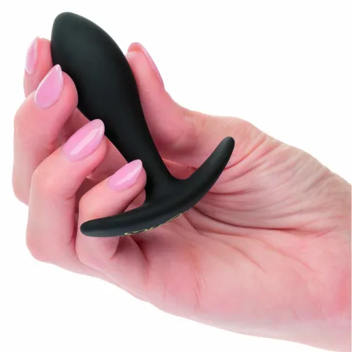 calexotics boundless slim plug silikonowy model smukły 7,5x2 cm czarny na Arena.pl