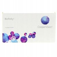 Soczewki Biofinity 3 szt. - miesięczne