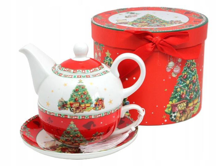 ŚWIĄTECZNY DZBANEK Z FILIŻANKĄ TEA FOR ONE zdjęcie 8