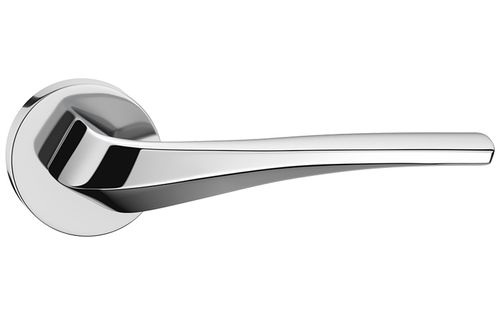 KLAMKA DRZWIOWA PREMIUM FLOW R CHROM POŁYSK na Arena.pl