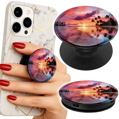 Uchwyt do telefonu Popsocket na palce/stojak PLAŻA WAKACJE WYSPA PIĘKNE na Arena.pl