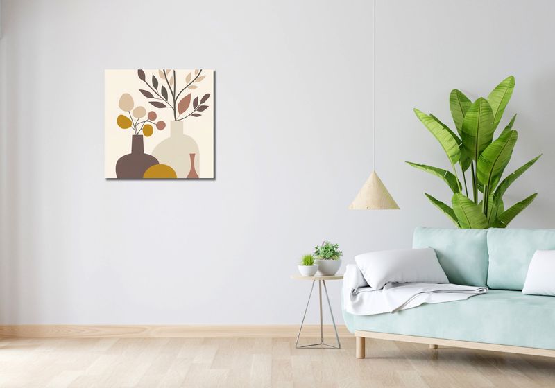 Obraz 60x60cm Stonowane Naturmorta zdjęcie 2