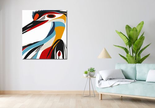 Obraz 90x100cm Bocian na Arena.pl