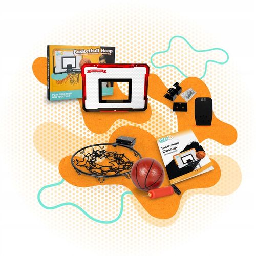 Zestaw do koszykówki dla dzieci mini kosz przenośny tablica na drzwi na Arena.pl