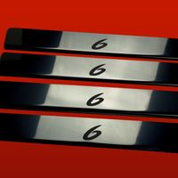 Listwa progowa MAZDA 6 MK1 Stal nierdzewna 304 połysk 4szt