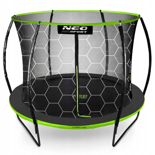 TRAMPOLINA OGRODOWA DLA DZIECI 252cm 8ft PREMIUM zdjęcie 10