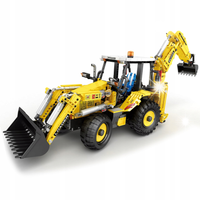Klocki konstrukcyjne REOBRIX KOPARKA BUDOWLANA ŁADOWARKA CATERPILLAR 2231EL