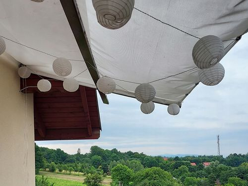DACH ŻAGLOWY ŻAGIEL PRZECIWSŁONECZNY NA PEROGLĘ ALTANĘ PATIO NA WYMIAR na Arena.pl
