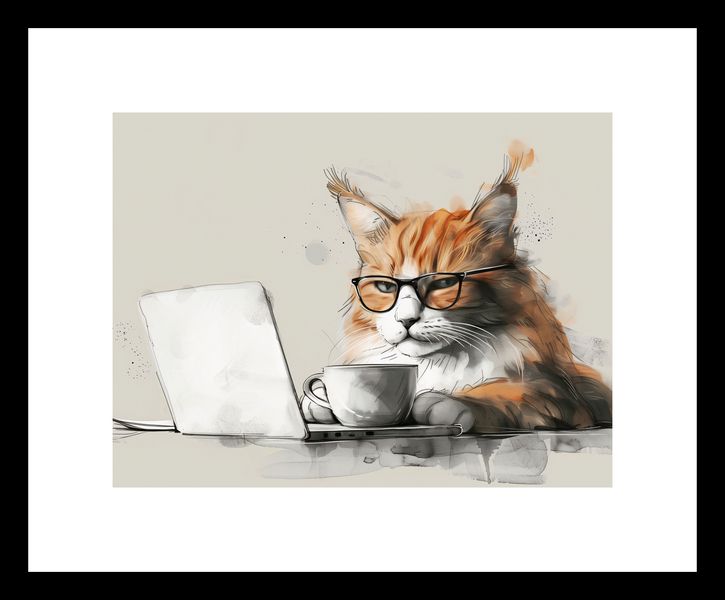 Plakat 20x15cm Nie przed Kawusią zdjęcie 3