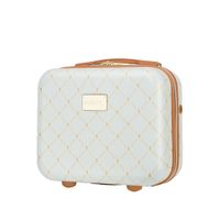 Kufer twardy PUCCINI SAINT TROPEZ ABSQM023 6A Beżowy