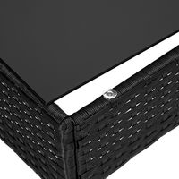 ZESTAW MEBLI OGRODOWYCH Z TECHNORATTANU KOMPLET SOFA FOTELE STOLIK KAWOWY