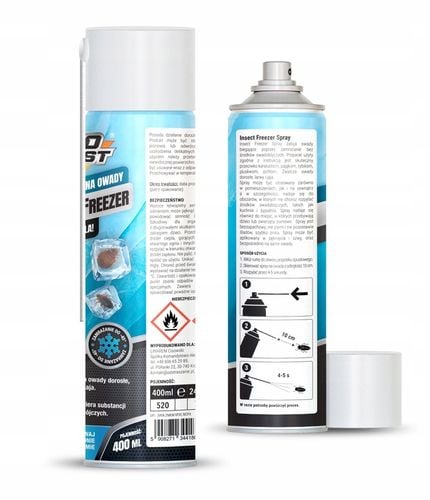 ŚRODEK PREPARAT NA PLUSKWY JAJA PLUSKIEW WSZY RYBIKI ZAMRAŻACZ NO PEST na Arena.pl