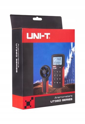 Wiatromierz pomiar temperatury Uni-t UT361 na Arena.pl
