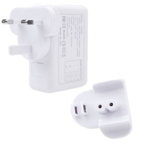 ŁADOWARKA SIECIOWA 4x USB 2.1A TABLETY TELEFONY na Arena.pl