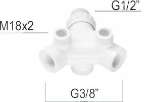 Korpus baterii Dafi - kolor biały na Arena.pl