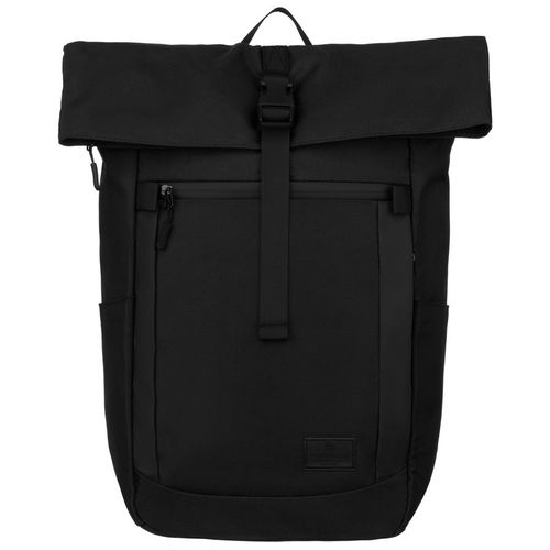 czarny sportowy plecak typu roll-top na regulowanych szelkach - peterson na Arena.pl