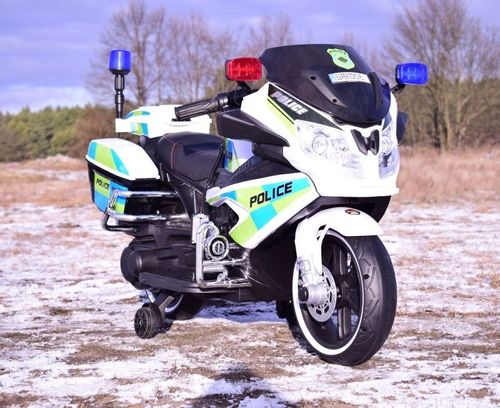 MEGA MOTOR POLICYJNY NA AKUMULATOR, KOGUT, MEGAFON, MOC/BEJ8188 na Arena.pl