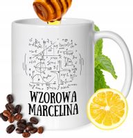 Kubek Dla Marceliny Koleżanki Przyjaciółki Prezent Z Nadrukiem Biały 330Ml
