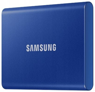 Dysk zewnętrzny Samsung SSD T7 Portable 1TB MU-PC1T0H/WW niebieski na Arena.pl