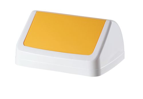 Kosz pojemnik na śmieci do segregacji odpadów - żółty 25L na Arena.pl