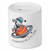 Skarbonka Dla Zegarmistrza Nie Z Tej Ziemi Z Nadrukiem Ze Zdjęciem