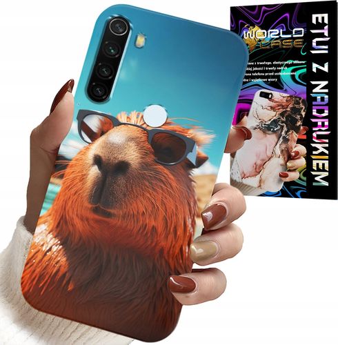ETUI DO XIAOMI NOTE 8T - SŁODKA KAPIBARA, CAPIBARA CASE + SZKŁO na Arena.pl