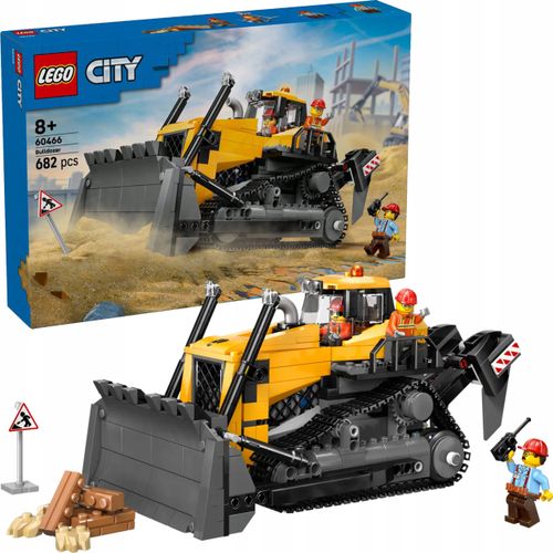 60466 - lego city - żółty buldożer na Arena.pl