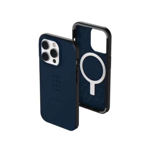 Etui UAG Civilian MagSafe do iPhone 14 Pro - ciemnoniebieskie na Arena.pl