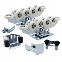 Wózek Wózki Rolki Do Bramy Przesuwnej Zestaw 80x80 10 Rolek Zestaw