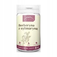 NANGA BERBERYNA Z SYLIMARYNĄ Berberys + Ostropest 100kps CUKIER CHOLESTEROL
