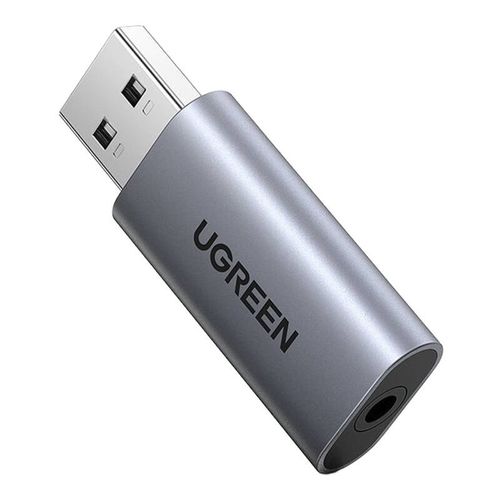 Adapter Audio UGREEN CM383 USB DO Mini Jack 3.5mm Zewnętrzna Karta Dźwiękow na Arena.pl