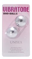 vibratone duo balls silver blistercard