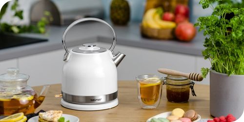 Czajnik elektryczny Zelmer ZCK7940 1.5 l 2200 W biały na Arena.pl