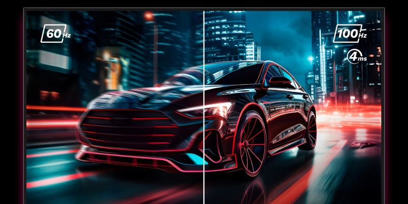 Monitor do komputera E-LED FULL HD IPS 24 cale KrugerMatz HDMI VGA 100Hz zdjęcie 10