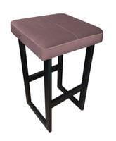 Hoker krzesło barowe ALEX LOFT 60cm PIANO FIOLET